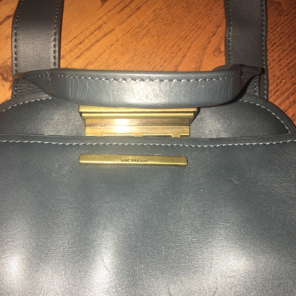 Zac Posen Trapeze Bag in dark olive